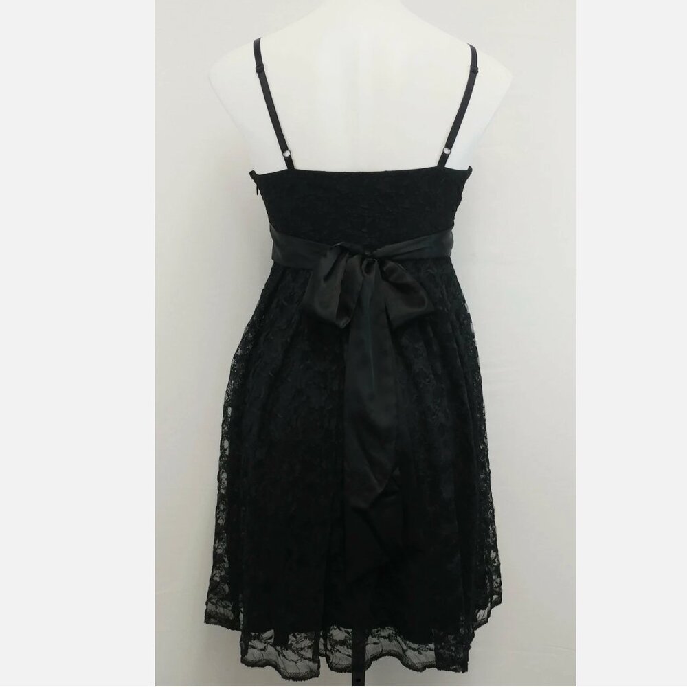 Necessary Objects Black Lace Whimsigoth Party Dre… - image 2